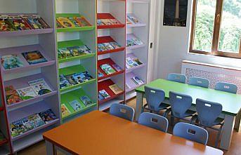 Çocuk kütüphanesi hizmete açıldı