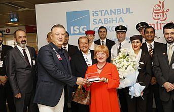 Emirates, Sabiha Gökçen'den Dubai uçuşlarına başladı