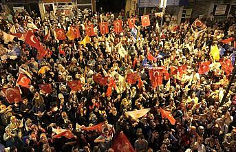 Erdoğan'ın seçim başarısı kutlanıyor