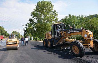 Ereğli Belediyesinin asfalt çalışması