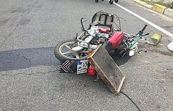 Fatsa'da motosiklet kazası: 1 yaralı