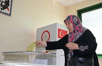 Gümrük kapılarında oy verme işlemi