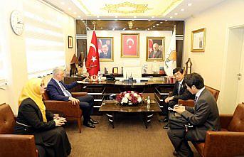 Japonya’nın Ankara Büyükelçisi Miyajima'dan AK Parti'ye ziyaret