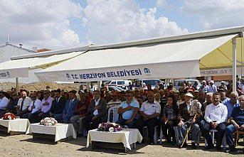 Merzifon'da cemevi temel atma töreni
