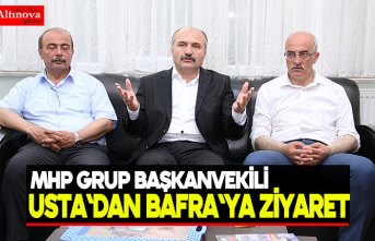 MHP Grup Başkanvekili Usta'dan Bafra'ya ziyaret