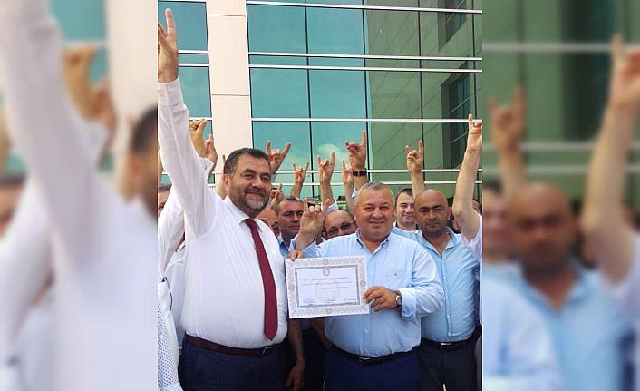 MHP Ordu Milletvekili Enginyurt, mazbatasını aldı