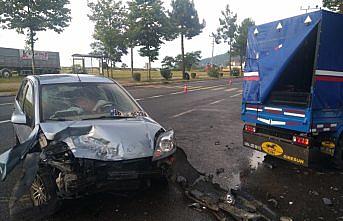 Ordu'da otomobil ile tarım aracı çarpıştı: 9 yaralı