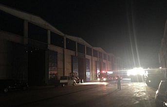 Samsun'da depo yangını