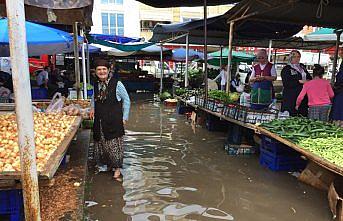 Samsun'da sağanak etkili oldu
