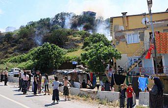 Samsun'da yangın