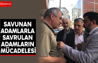 SAVUNAN ADAMLARLA SAVRULAN ADAMLARIN MÜCADELESİ