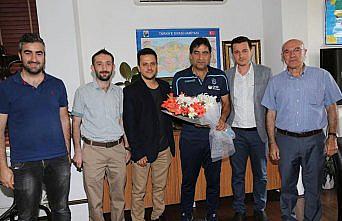 TSYD'den teknik direktör Karaman'a ziyaret