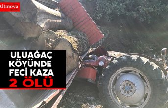 Uluağaç`ta feci kaza: 2 ölü