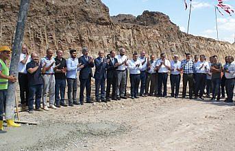 Vezirköprü'de soğuk hava deposunun temeli atıldı