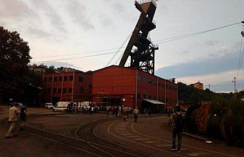 Zonguldak'ta maden ocağında göçük