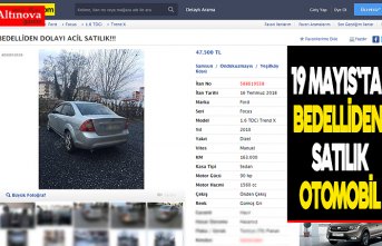 19 Mayıs`ta bedelliden satılık otomobil