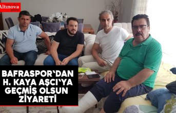 1930 Bafraspor'dan H. Kaya Aşcı'ya Geçmiş Olsun Ziyareti
