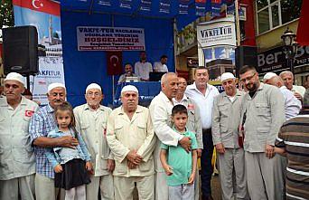 Alaplı'da ilk hacı kafilesi uğurlandı