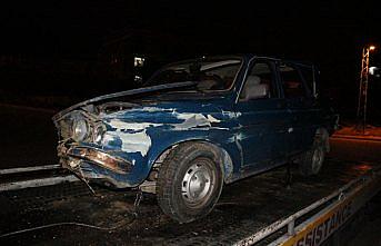 Amasya'da otomobil devrildi: 1 ölü, 1 yaralı