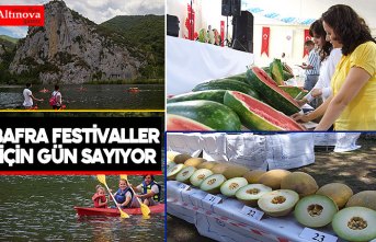 Bafra festivaller için gün sayıyor