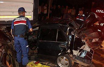 Düzce'de zincirleme trafik kazası: 1 yaralı