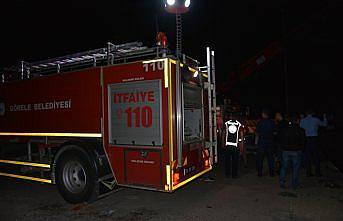 Giresun'da otomobil denize düştü: 1 yaralı