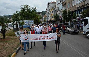 Görele sahillerinde çevre temizliği