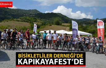 KAPIKAYAFEST’DE BİSİKLETLİLER DERNEĞİ’DE YER ALDI