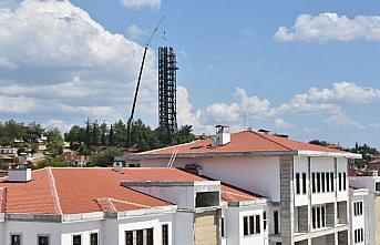 Karadeniz'in yeni seyir kulesinin inşasında sona gelindi