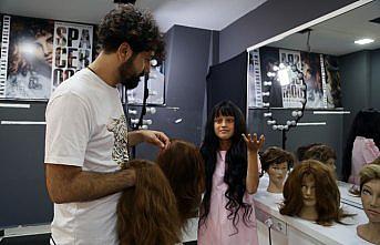 Makasını kanser hastaları için kullanıyor