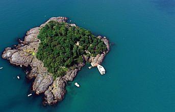 Mitolojik Giresun Adası'na turist ilgisi