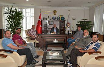 Roman derneğinden Başkan Kul'a teşekkür ziyareti