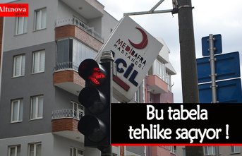 Tabela tehlike saçıyor
