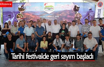 Tarihi festivalde geri sayım başladı