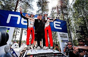 Toyota'dan Finlandiya Rallisi'nde zafer