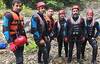 Valla Kanyonu'nda belgesel çekimi