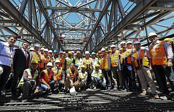 Bakan Turhan YHT hattında incelemelerde bulundu