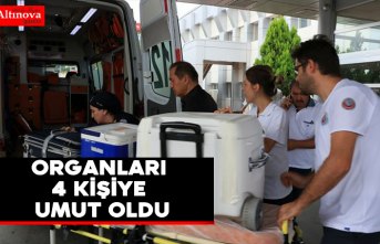 Beyin ölümü gerçekleşen gencin organları 4 hastaya umut oldu