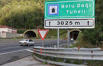 Bolu Dağı'ndan 4 günde yaklaşık 269 bin araç geçti
