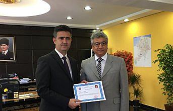 Samsun'da polislere başarı belgesi