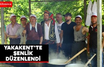 Yakakent'te şenlik düzenlendi