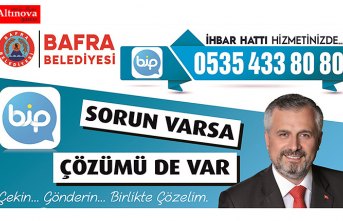 0535 433 80 80 NO'LU BİP İHBAR HATTIMIZ HİZMETTE