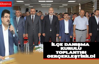 AK PARTİ BAFRA İLÇE DANIŞMA KURULU TOPLANTISI GERÇEKLEŞTİRİLDİ