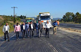 AK Parti Ereğli İlçe Başkanı Çakır'dan karayolunda inceleme