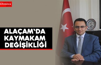 Alaçam`da kaymakam değişikliği