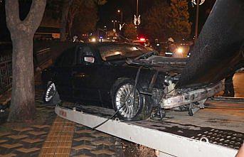 Aynı yerde iki saat arayla kaza yaptılar