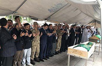 Babasının vurarak öldürdüğü kişi toprağa verildi