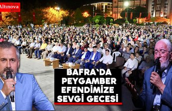 Bafra'da Peygamber Efendimize Sevgi Gecesi 