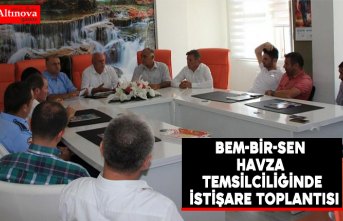 Bem-Bir-Sen Havza temsilciliğinde istişare toplantısı