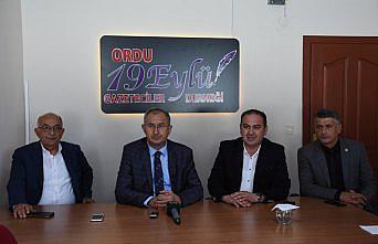 CHP Milletvekili Sertel, Ordu'da basın mensuplarıyla buluştu